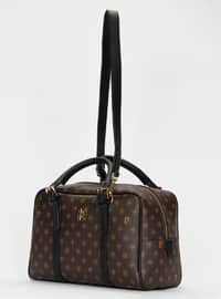 Brown - Clutch - Clutch Bags / Handbags - Çanta