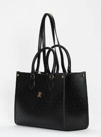 Black - Satchel - Shoulder Bags - Çanta