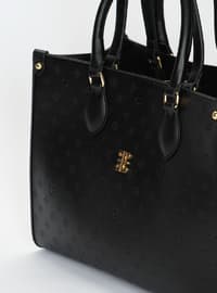 Black - Satchel - Shoulder Bags - Çanta