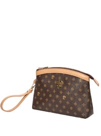 Brown - Clutch - Clutch Bags / Handbags
