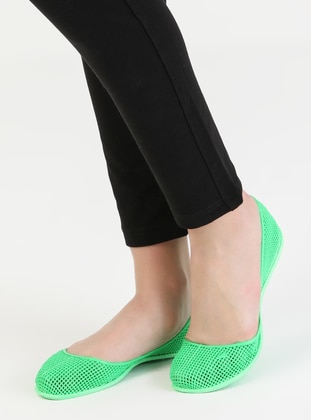 Green - Water Shoes - Odesa Ayakkabı