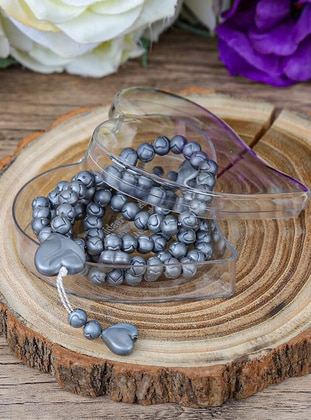 Gray - Prayer Beads - İkranur