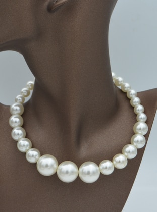 White - Necklace - Artbutika