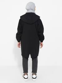 Black - Unlined - Coat