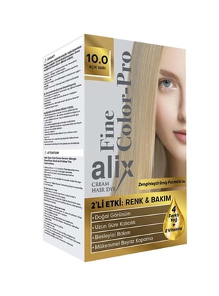 Açık Sarı - Hair Dye - Alix Cream Hair Dye
