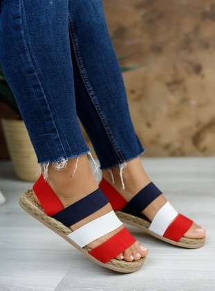 Red - Sandal - Moda Değirmeni