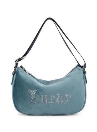 Lucky Bees Black Shoulder Bags