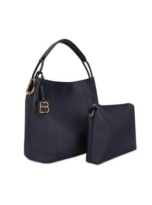 Lucky Bees Black Shoulder Bags