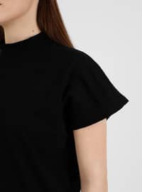 Black - Cotton - T-Shirt