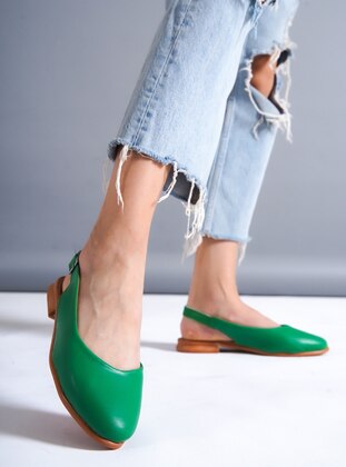 Casual - Green - Casual Shoes - Ayakkabı Havuzu