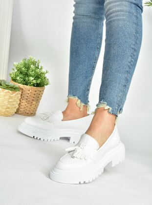 White - Casual - Shoes - Fox Shoes