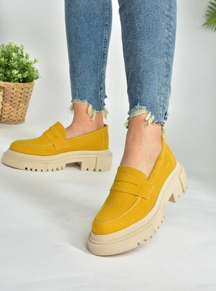 Yellow - Casual - Shoes - Fox Shoes