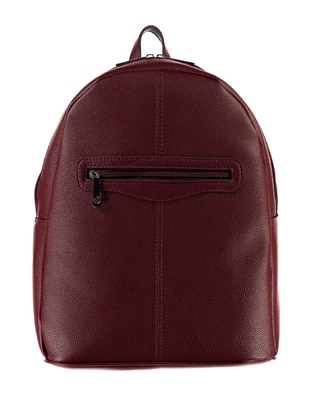 Maroon - Backpack - Backpacks - Housebags