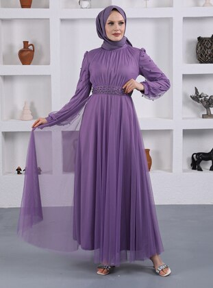 Fully Lined - Lilac - Evening Dresses - Sew&Design