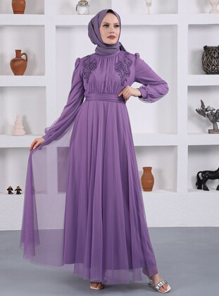 Fully Lined - Lilac - Evening Dresses - Sew&Design