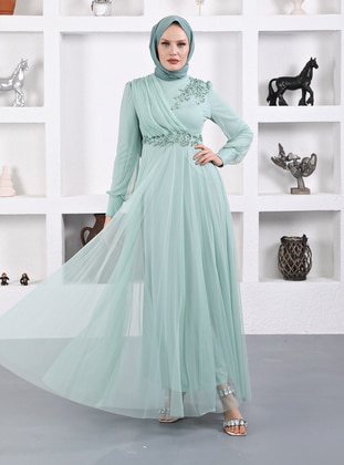 Fully Lined - Mint - Evening Dresses - Sew&Design