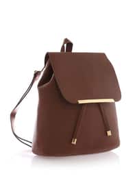Backpack Tan Patterned