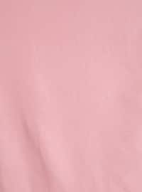 Pink - Plain - Cotton - Scarf