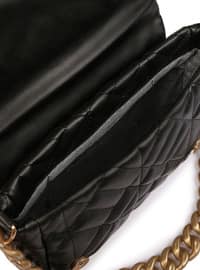 أسود - حقيبة بحمالة طويلة - حقيبة يد وكتف - الكتف‎ حقائب