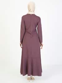 Ruffle Detailed Dress Lilac