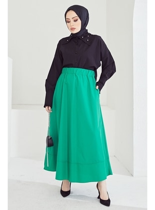 Green - Skirt - In Style