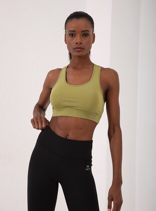 Olive Green - Sports Bras - Tommy Life
