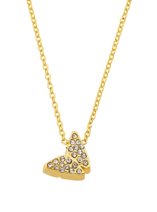 Gold - Necklace - Fsg Takı