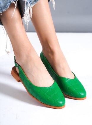 Casual - Green - Casual Shoes - Ayakkabı Havuzu