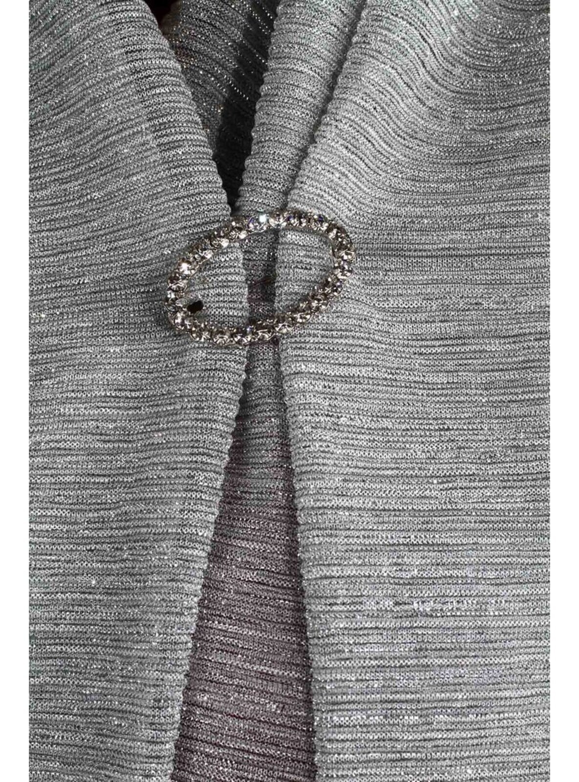 Silver Color Color Bijouterie Brooch Oval Shapes Design Silver