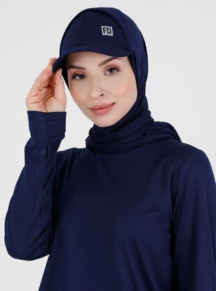 Cape Hijab Navy Blue