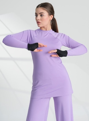 Activewear Top - Lilac - 4E SPORTWEAR