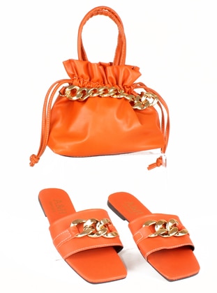 Orange - Casual - Suit - Madame Adel