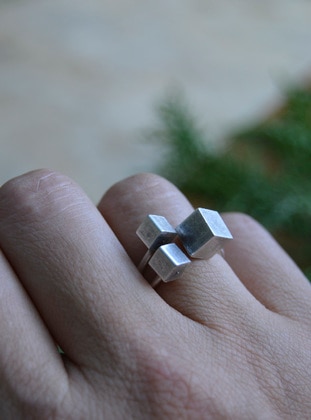Gray - Ring - Stoneage