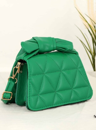 Green - Shoulder Bags - Bipanya