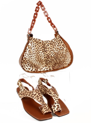 Leopard - Mink - Sandal - Suit - Madame Adel
