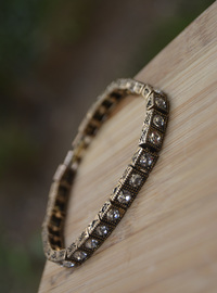 Bronze Zircon Bracelet