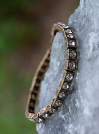 Bronze Zircon Bracelet