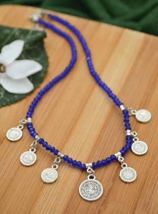 Blue - Necklace - Artbutika