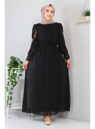 Black - Modest Dress - MISSVALLE