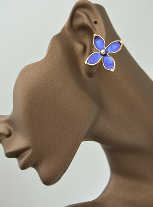 Blue - Earring - Artbutika