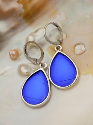 Blue - Earring - Artbutika