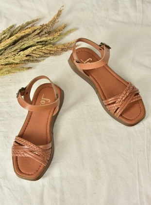 Tan - Sandal - Fox Shoes