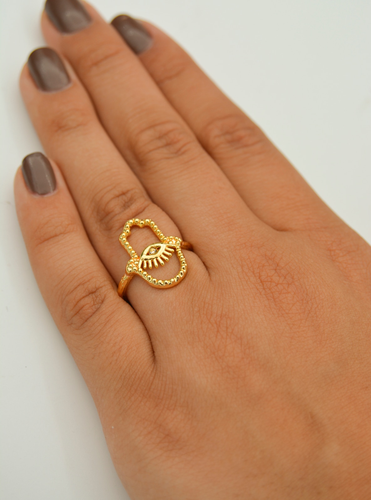 Buy Gold Design Impon Cute Stone Ring Design for Female