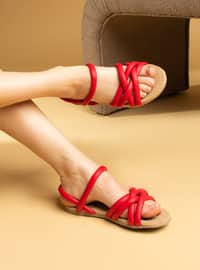 Red - Sandal - Sandal