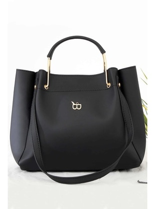 Black - Shoulder Bags - Bipanya