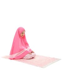Pink - Cotton - Girls' Prayer Dress