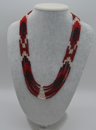 Red - Necklace - Stoneage