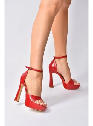 Red - High Heel - Heels - Fox Shoes