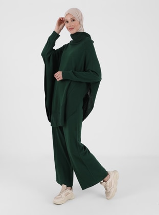 Emerald - Unlined - Polo neck - Knit Suits - Refka