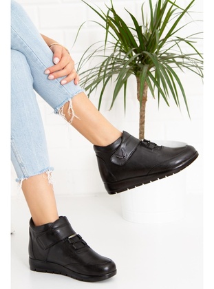 Black - Boot -  - Boots - Artı Artı Ayakkabı
